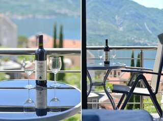 Апартаменты Pearl Shell Apartments Котор Апартаменты с 1 спальней и балконом с видом на море-7