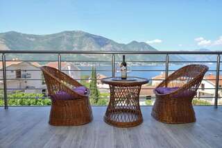 Апартаменты Pearl Shell Apartments Котор Апартаменты с 2 спальнями, балконом и видом на море-13