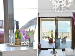 Апартаменты Pearl Shell Apartments Котор Апартаменты с 2 спальнями, балконом и видом на море-17