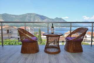 Апартаменты Pearl Shell Apartments Котор Апартаменты с 2 спальнями, балконом и видом на море-6